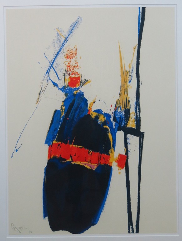 Arty Grimm: Zeefdruk, Z.T (4) - Ingelijst verkocht voor € 65!