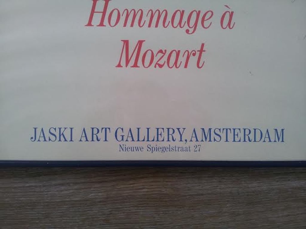 Corneille - "Hommage a Mozart"   Bijzonderheid: met potlood gesigneerd kopen? Bied vanaf 85!