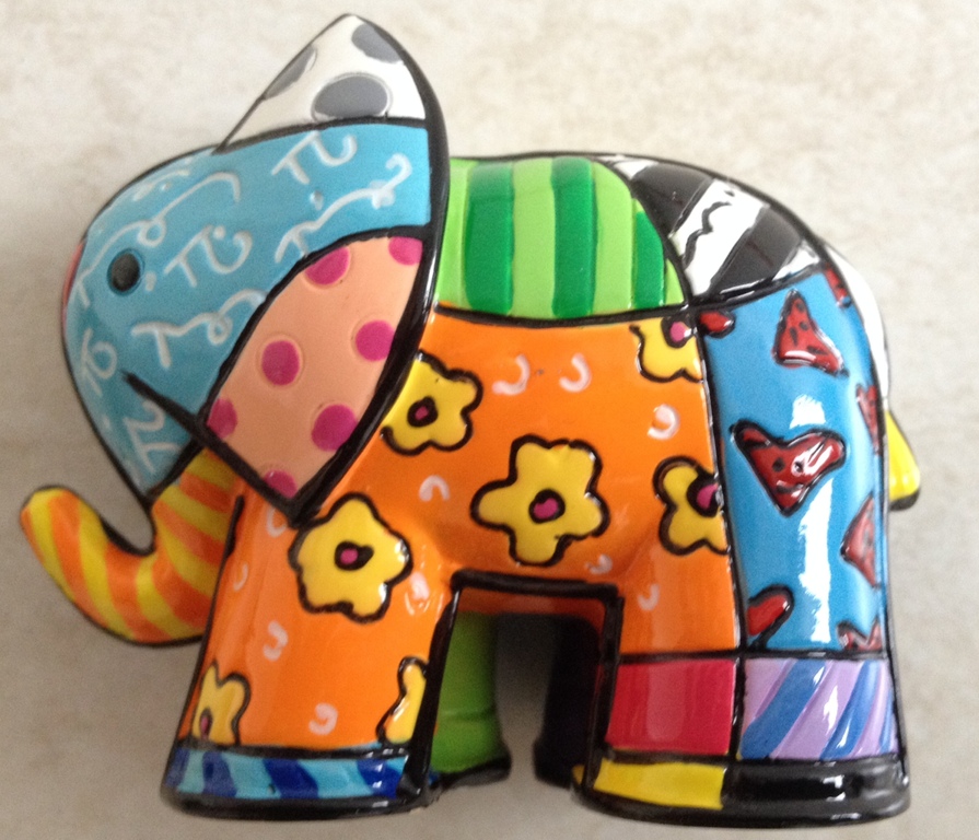 Romero Britto - India kopen? Bied vanaf 25!