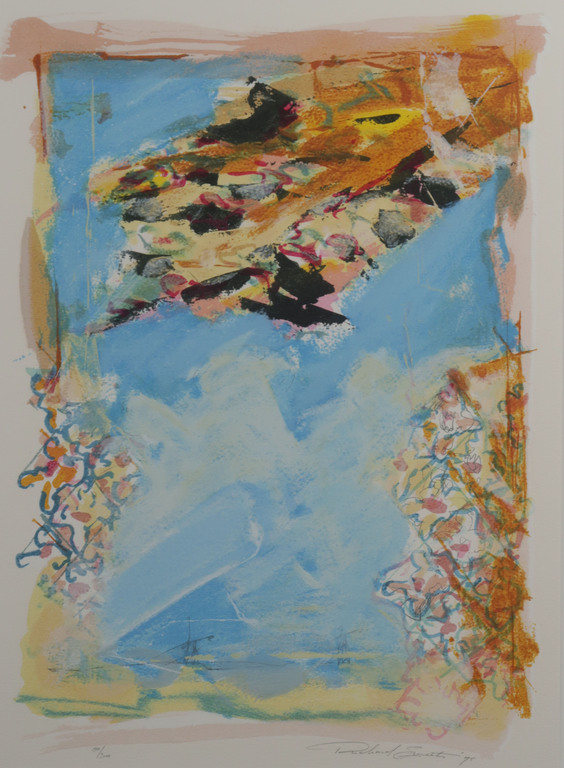 Richard Smeets: Zeefdruk, Venster - Ingelijst kopen? Bied vanaf 1!