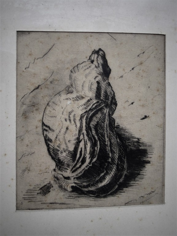 Vroege fraaie droge naald Duo Ets van de "Laatste Fauvist" Freek vd Berg   kopen? Bied vanaf 1!