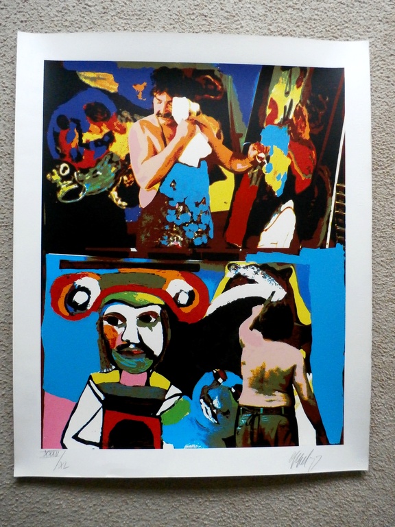 Karel Appel - zeefdruk: Thursday - 1977 kopen? Bied vanaf 200!
