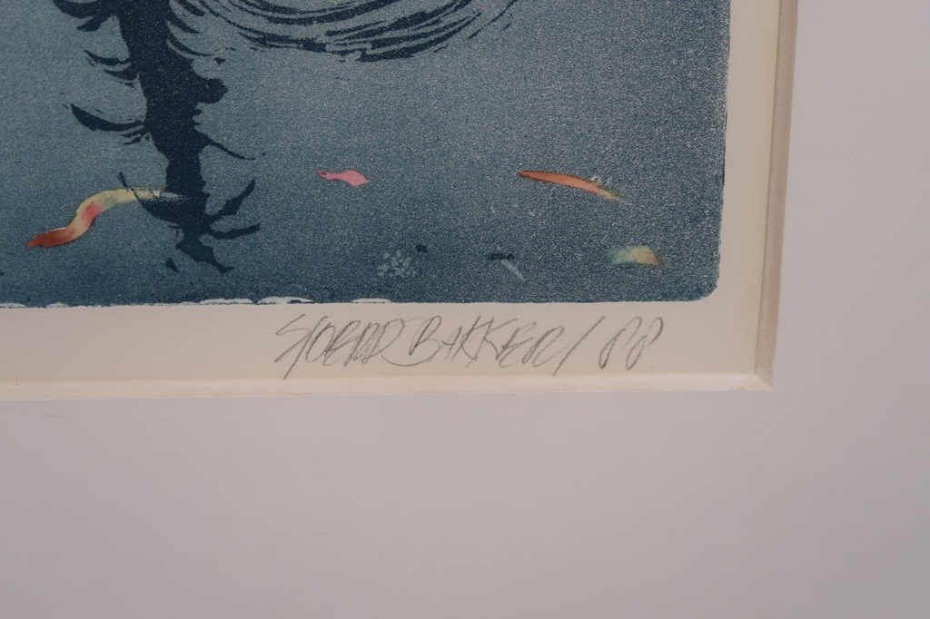 Sjoerd Bakker: Ets en Aquatint, Z.T. - Ingelijst kopen? Bied vanaf 40!