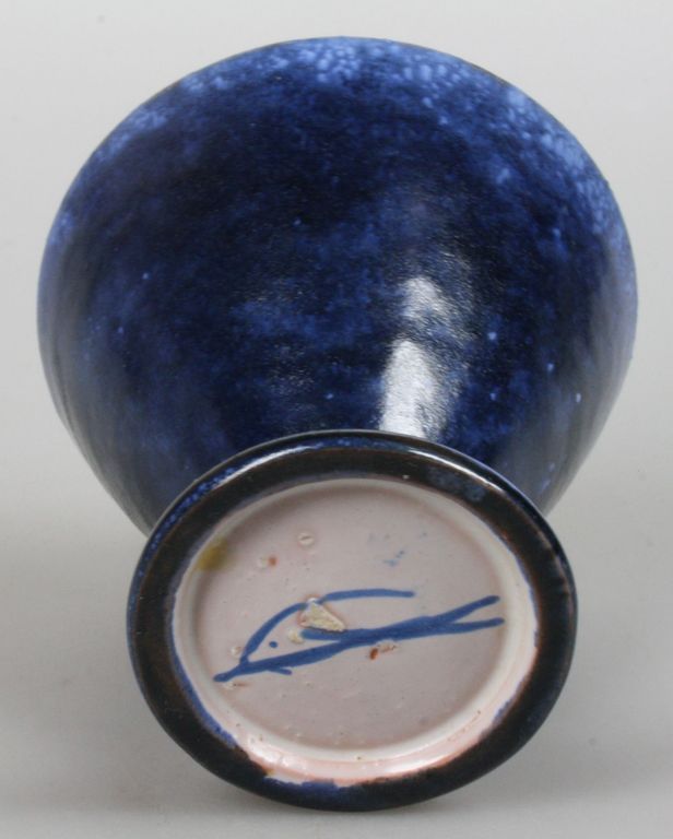 De Blauwe Dolfijn bekervaas blauw kopen? Bied vanaf 15!