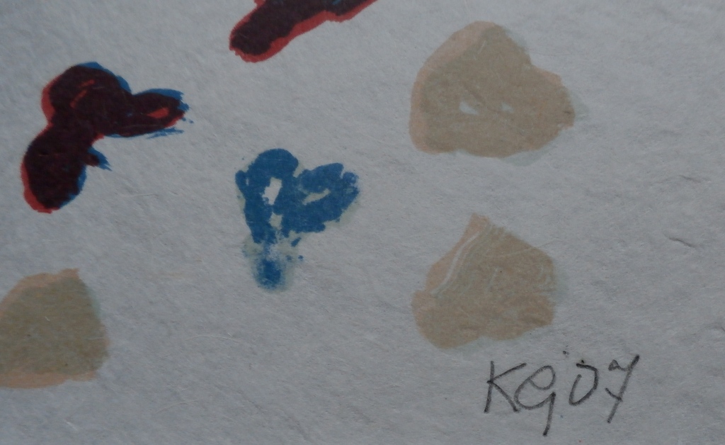 Klaas Gubbels, litho: Het Knielen, handgesigneerd en genummerd, 2007 kopen? Bied vanaf 95!