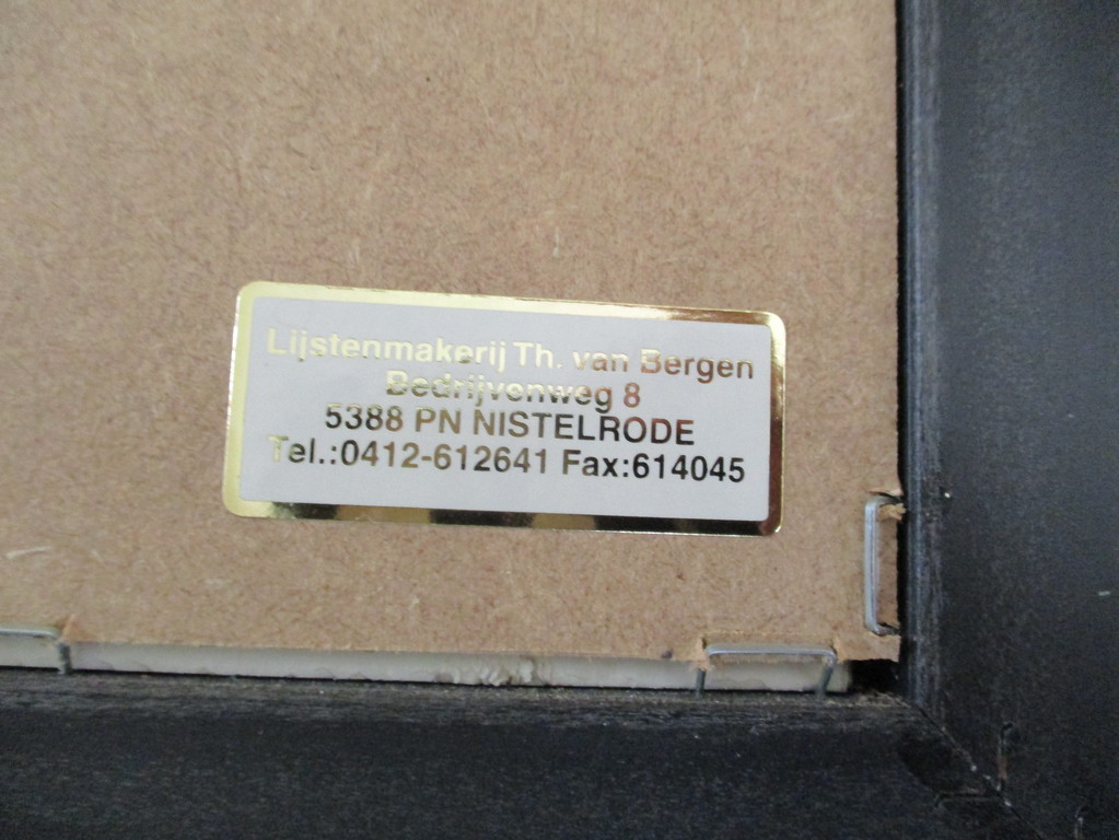 Nico Vrielink , grafiek ingelijst , 135 x 105 cm  kopen? Bied vanaf 75!