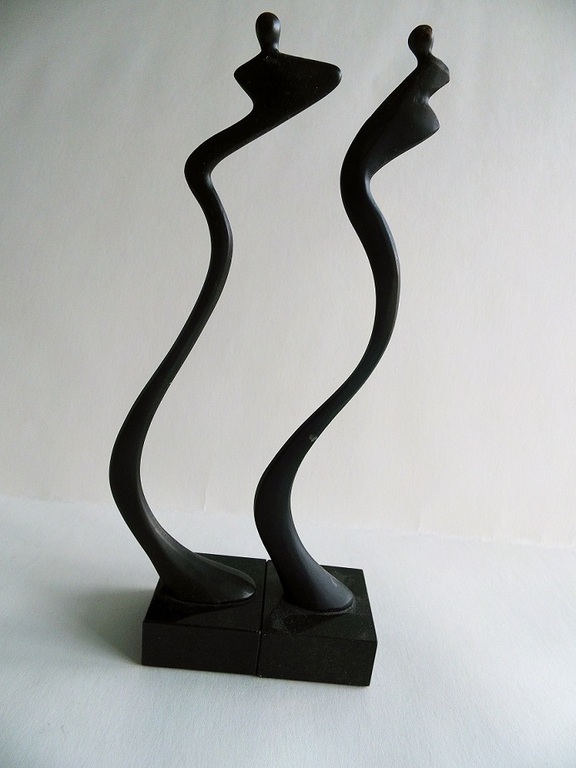 twee bronzen creaties van Corry Ammerlaan-Nijkerk( CAN) kopen? Bied vanaf 30!