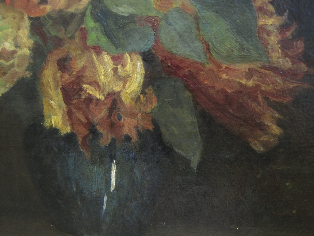 Amsterdams impressioniste Fanny Psicha 1864-1950 "Bloemstillen Strelitzia" gesig kopen? Bied vanaf 1!