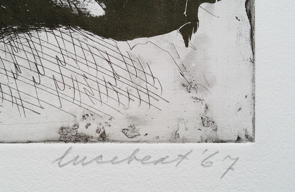 Lucebert - Nachtmerrie, ets kopen? Bied vanaf 235!