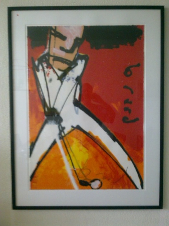 Herman Brood: kleurenzeefdruk, de Golfspeler verkocht voor € 365!