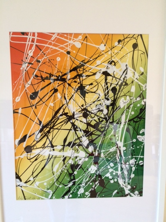 Rick Triest 2016 Prachtig origineel schilderij; Titel "Movement 2016" kopen? Bied vanaf 50!