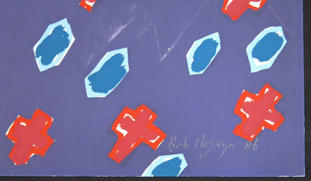 Bob Negryn: Zeefdruk, Stilleven kopen? Bied vanaf 1!