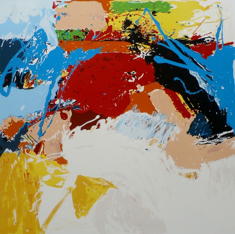 Theo den Boon - Zeefdruk -  e.d 26/125 - 1991 verkocht voor € 50!
