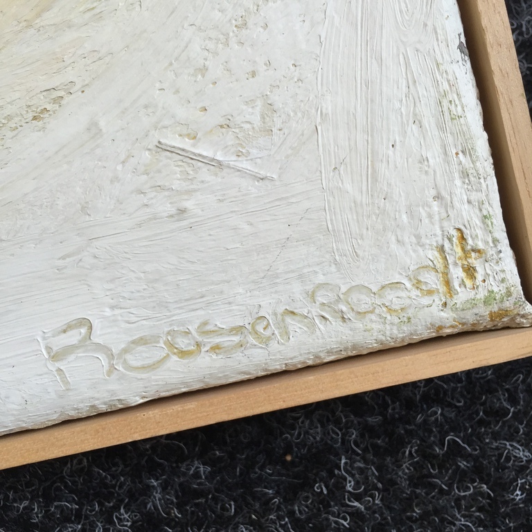 2 x Roosenroodt acryl op doek Belgie Kunst kopen? Bied vanaf 1!