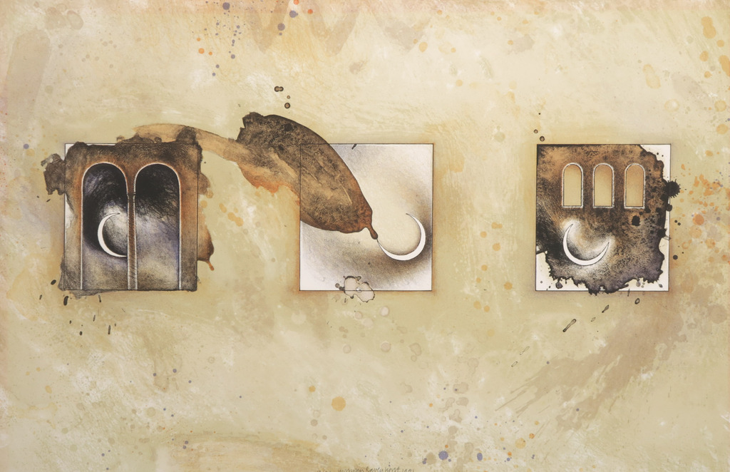 Jurjen Ravenhorst: Litho, Drie manen kopen? Bied vanaf 1!