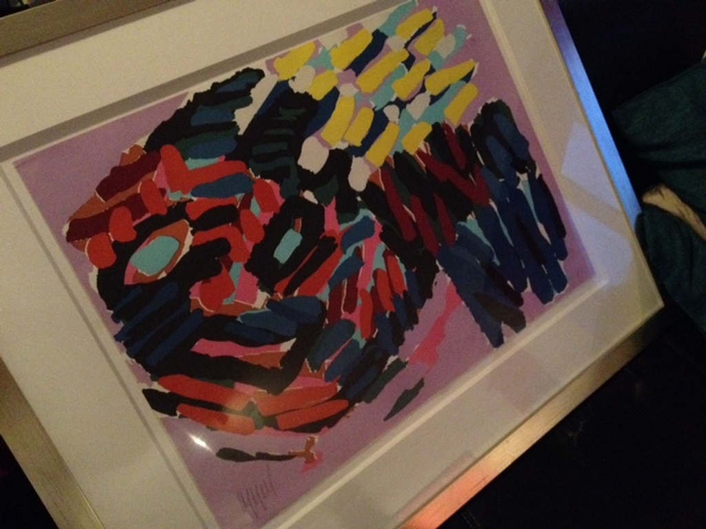 Here I am Again, Karel Appel, zeefdruk, gesigneerd potlood en AP (artist proof) kopen? Bied vanaf 500!