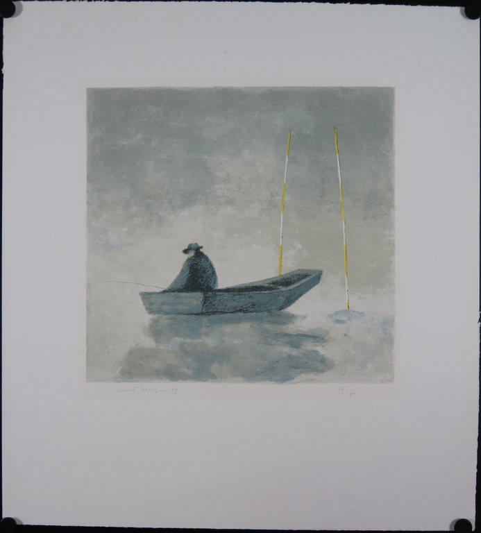 Mart Kempers: Litho, Eenzame Visser kopen? Bied vanaf 1!