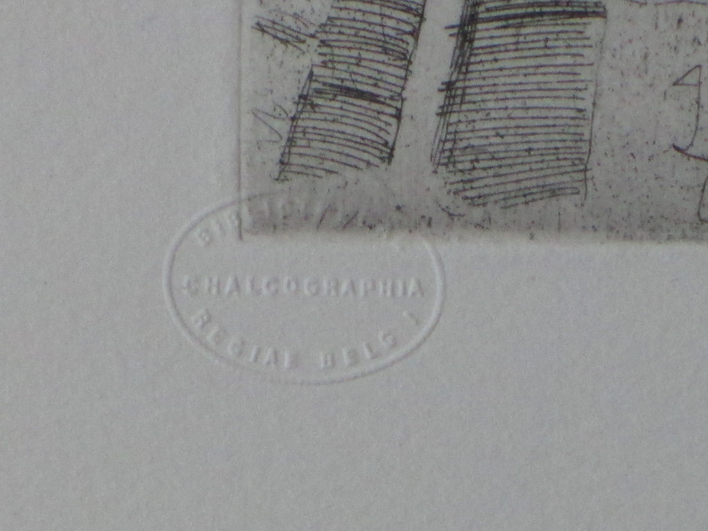 Rudolf Schonberg - Rudolf Schönberg, De 'Deido' aan de kaai te Rotterdam, Ets kopen? Bied vanaf 1!