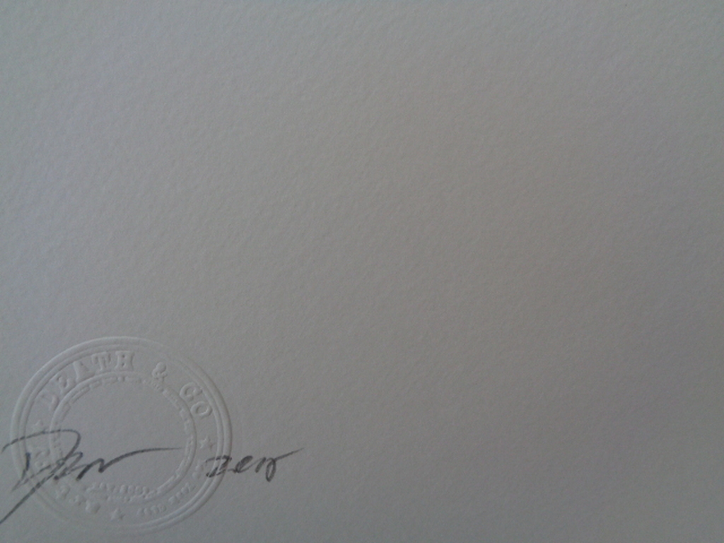 GROTE Fine Art Print,"Mona B Gun", GESIGNEERD en COA, genummerd A/P of 1 t/m 100 kopen? Bied vanaf 26!