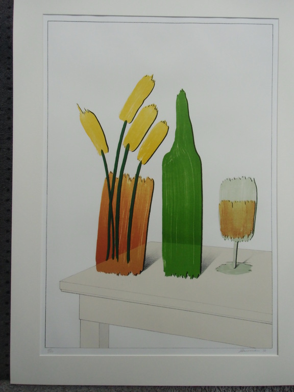 STILLEVEN   ///   KLEURENLITHO VAN JEROEN HENNEMAN kopen? Bied vanaf 90!