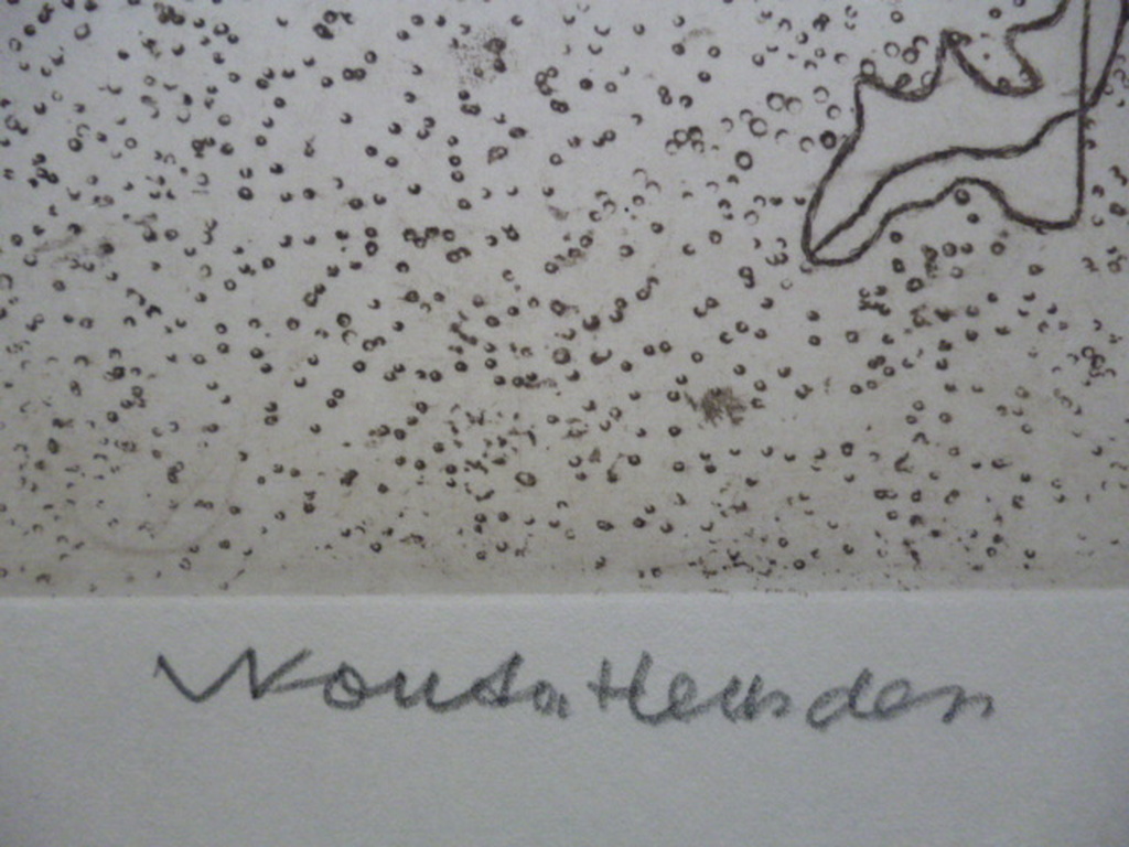 Wout van Heusden - ets - Abstract kopen? Bied vanaf 25!