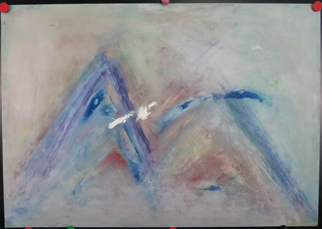 Onbekend: Gouache, Zonder titel kopen? Bied vanaf 1!