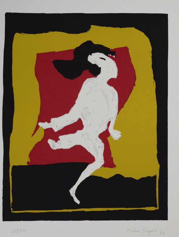 Helen Sieger - Dans - kleurenlitho kopen? Bied vanaf 50!