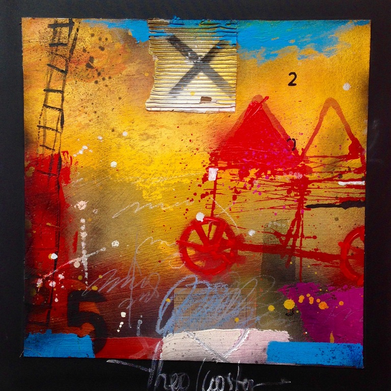 Theo koster, gemengde techniek, on the move kopen? Bied vanaf 1!