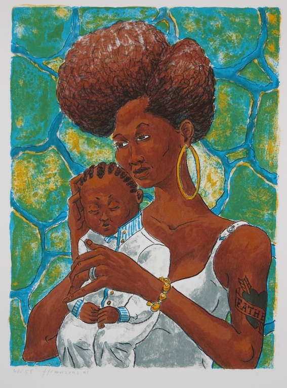 Frans Franciscus: Litho, Black Madonna kopen? Bied vanaf 1!