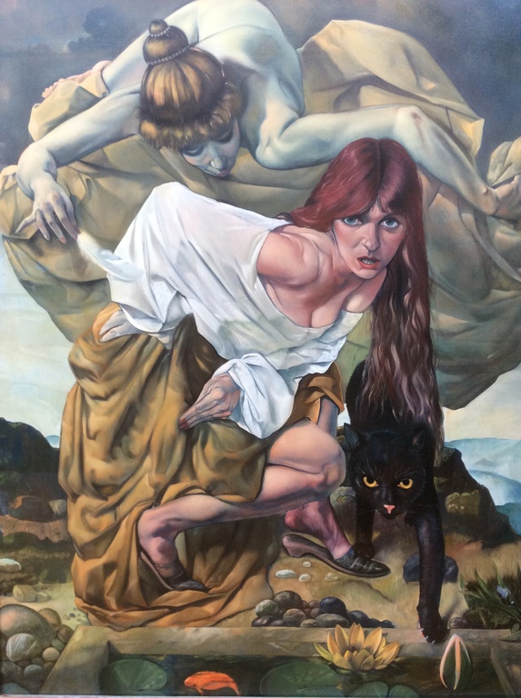 Prachtig Magisch Realistisch schilderij mogelijk Jan Maris ? kopen? Bied vanaf 1250!