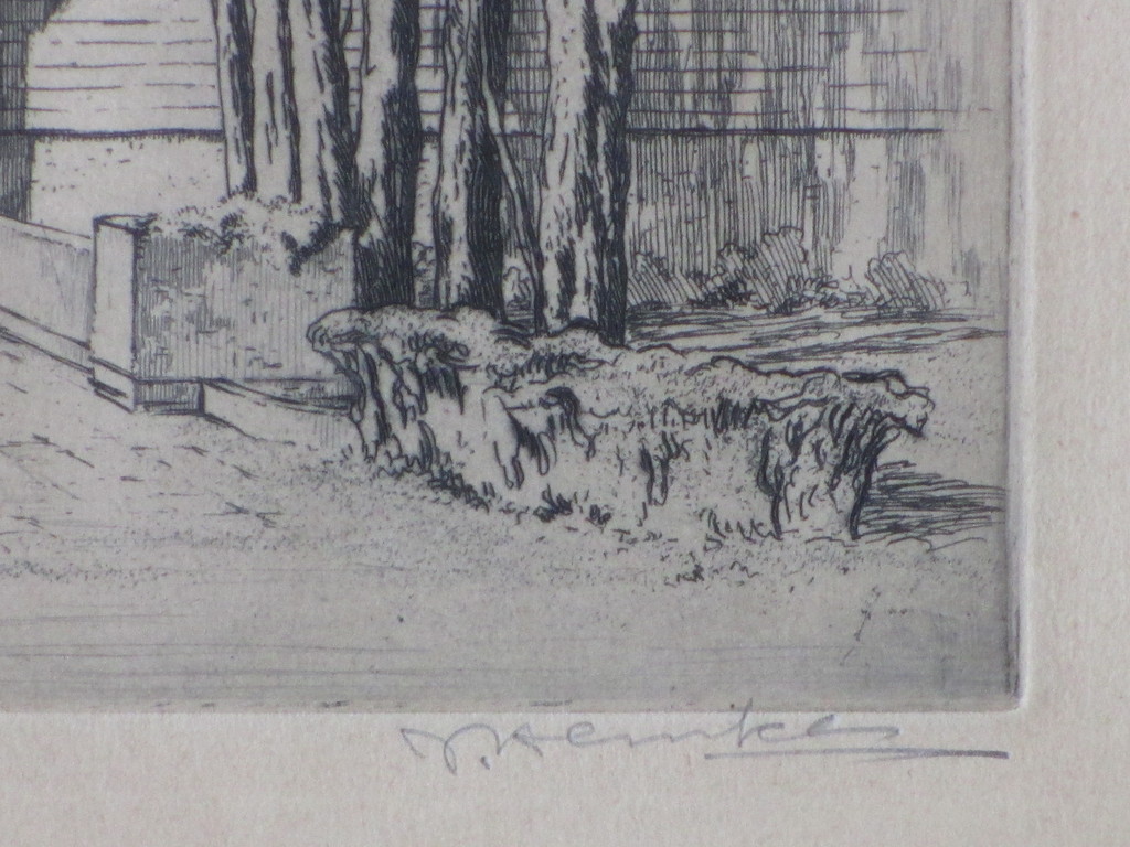 Johan Hemkes - Johan Hemkes, R.H.B.S. Ter Apel, Ets 1945 kopen? Bied vanaf 1!