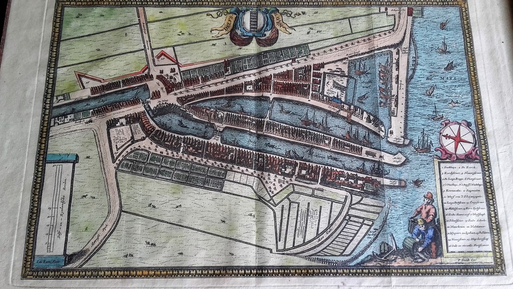 Plattegrond van Delfshaven - Kopergravure - P. Smith/I de Ram, 17e eeuw kopen? Bied vanaf 1!