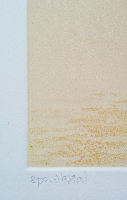 Nono Reinhold - Geabstraheerde compositie, aquatint ets kopen? Bied vanaf 40!