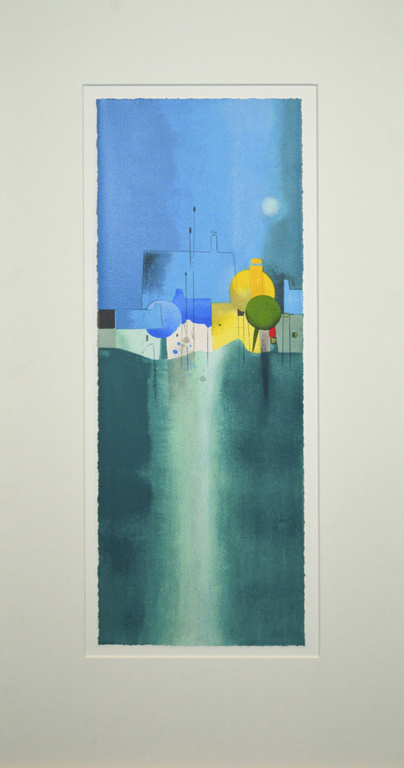 Heinz Hoffmann - Zeefdruk - Compositie verkocht voor € 85!