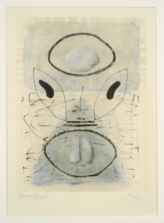 Onbekend gesigneerd: Offset, Zonder titel - Ingelijst kopen? Bied vanaf 1!