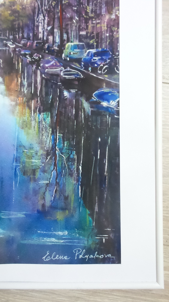 Elena Polyakova:   Amsterdam, Gemengde techniek kopen? Bied vanaf 100!