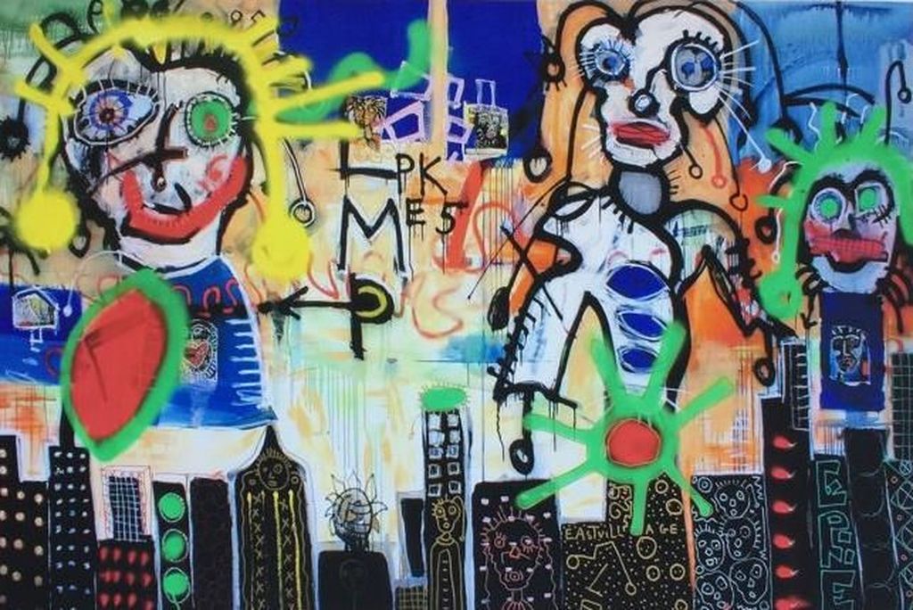 Paul Indrek Kostabi - Originele Kleurenzeefdruk kopen? Bied vanaf 1!