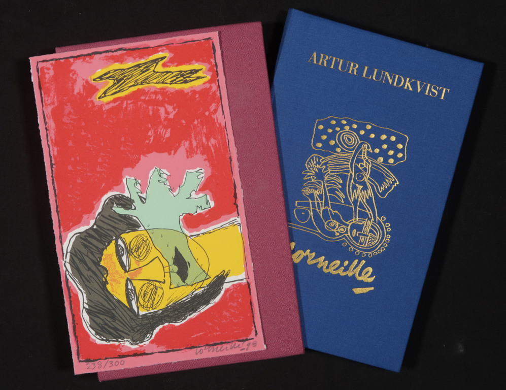 Corneille: Portfolio met Zeefdruk + boek, Le ciel rouge de l'amour kopen? Bied vanaf 70!