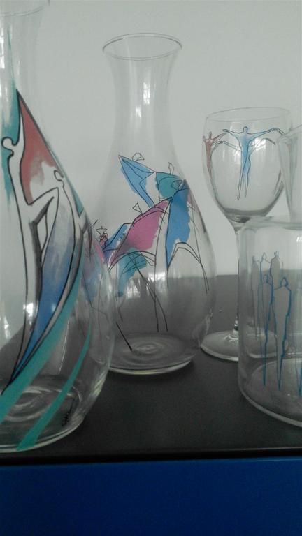 Corry Ammerlaan van Niekerk CAN 3 karaffen en 2 wijnglazen kopen? Bied vanaf 12!