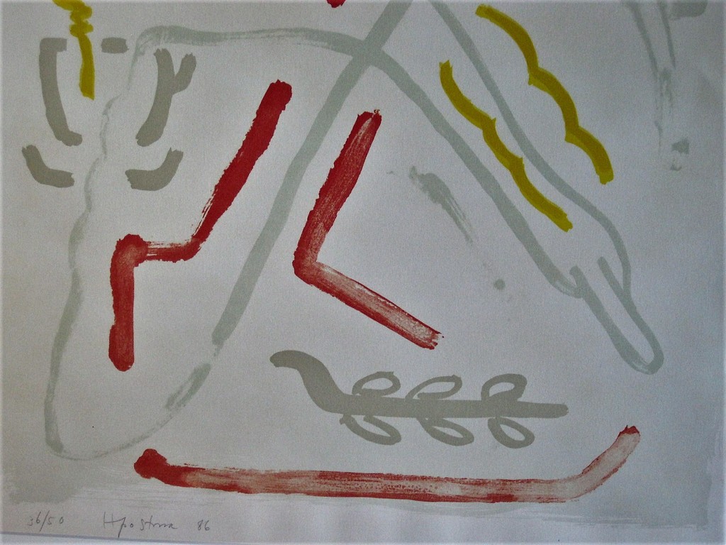 GROOT 1986 Hannes Postma "Nieuwe Figuratie" Litho Beperkte Oplage van 50 kopen? Bied vanaf 1!