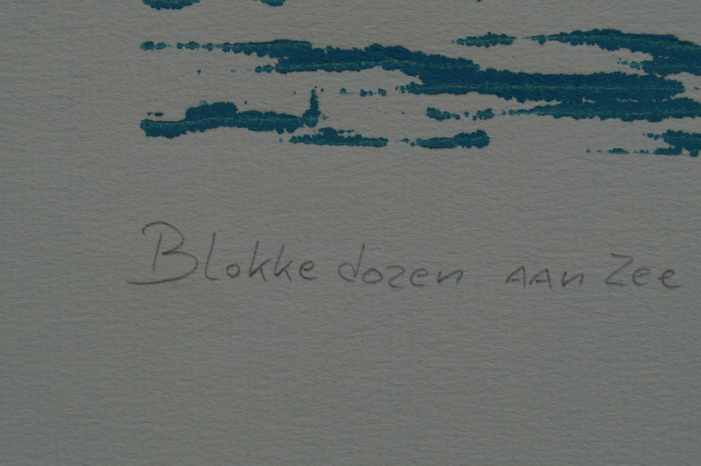 Ben Overdevest - gesigneerde zeefdruk - 1997 kopen? Bied vanaf 1!