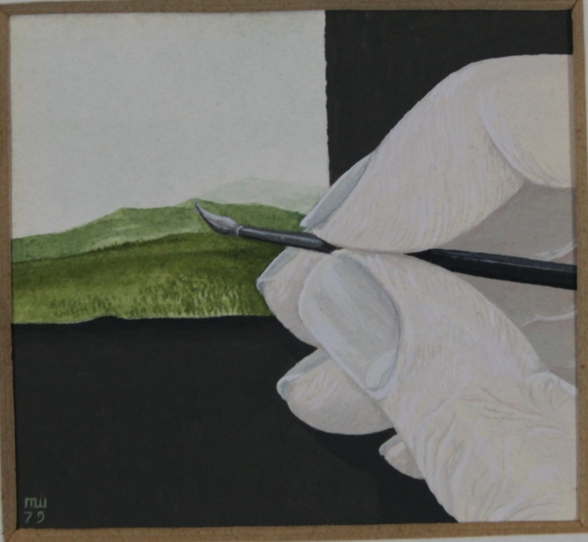 Ron Watts, miniatuur Gouache kopen? Bied vanaf 15!