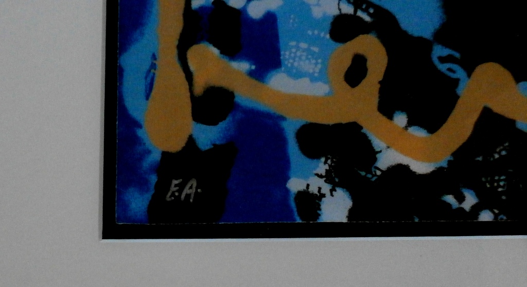 Herman Brood - ingelijste grote zeefdruk: Going to the city - in nieuwe lijst! kopen? Bied vanaf 425!