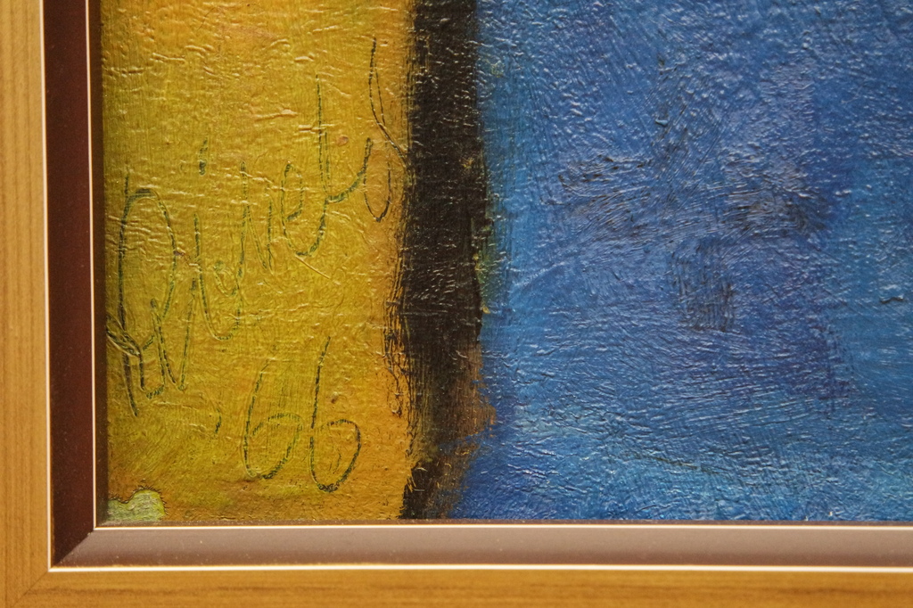 Dirk Jan Ribbeling (1932-2013) - olieverf op doek - compositie met figuren kopen? Bied vanaf 170!
