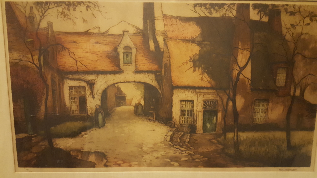 Alfred van Neste, Ets, Brugge kopen? Bied vanaf 30!