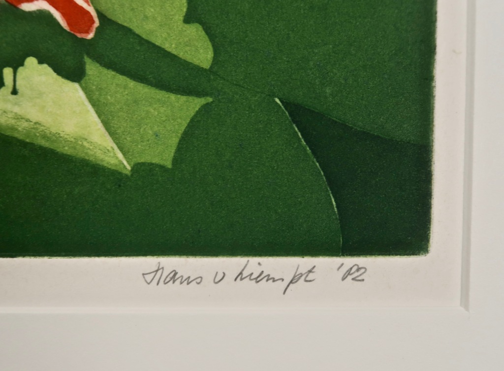 Hans van Liempt: Ets, Rhododendron kopen? Bied vanaf 1!