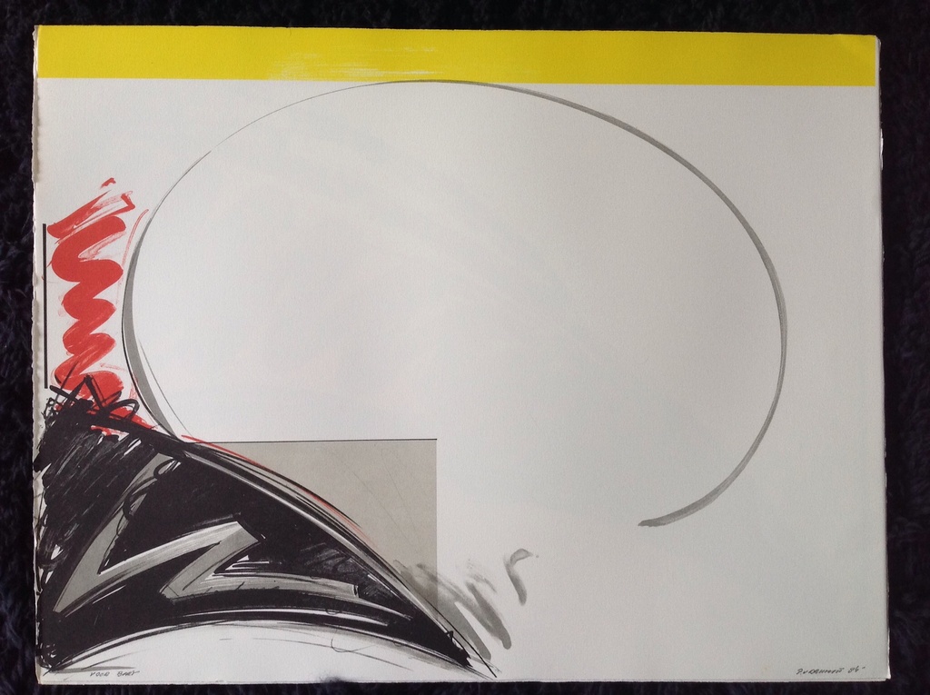 Peter van Drumpt: 4 gesigneerde litho 's : Landinwaarts kopen? Bied vanaf 300!