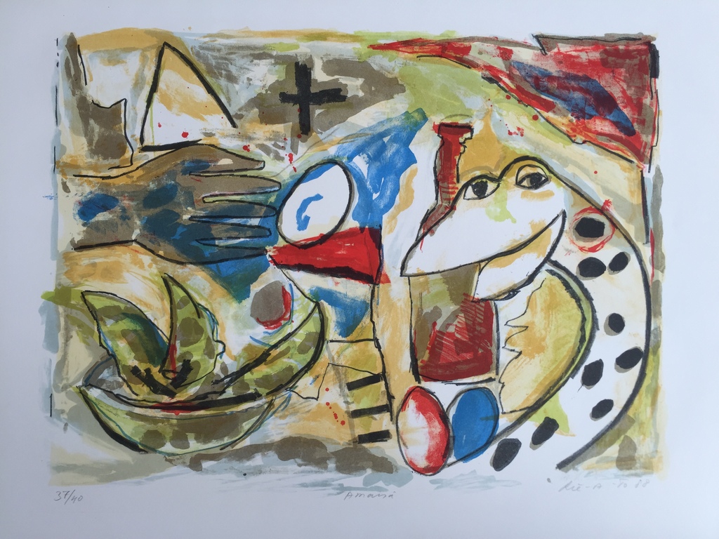 John Lie A Fo  2 zeefdrukken kopen? Bied vanaf 35!