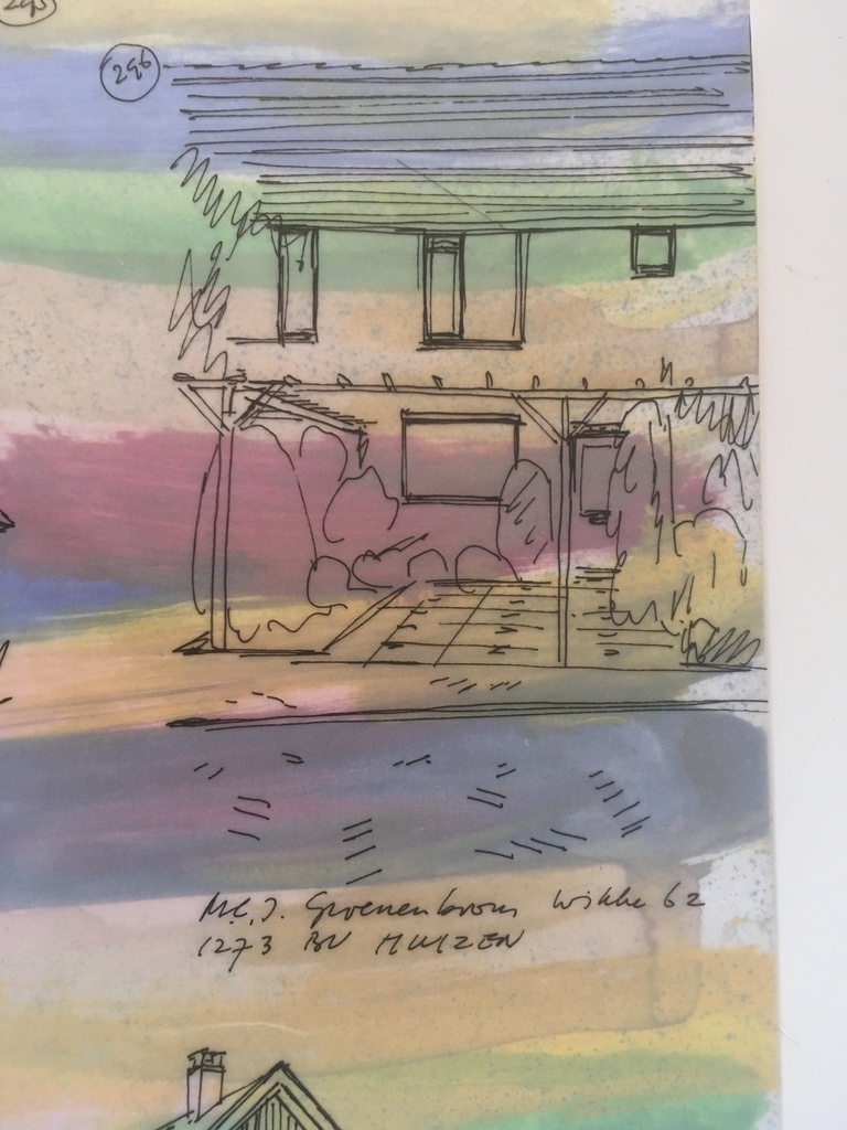 Fred Schoen - Pentekening & Gouache - Zonder Titel Voor Flip kopen? Bied vanaf 1!