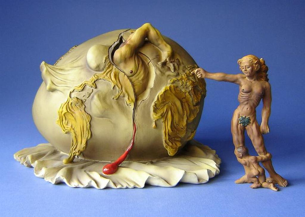 SALVADOR DALI, 3D-sculpture: La Naissance (De Geboorte) XL kopen? Bied vanaf 79!